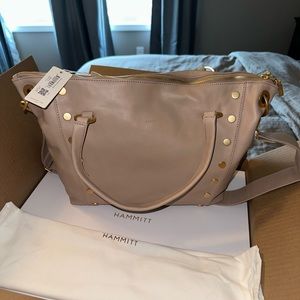 Hammitt daniel large tote mushroom beige